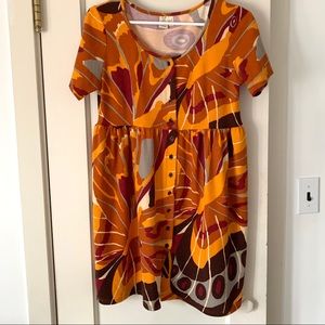 Urban Renewal 70’s Vintage Fabric Baby Doll dress